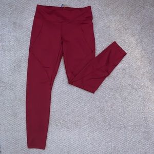 Red Patagonia Women’s Centered Tights/Leggings